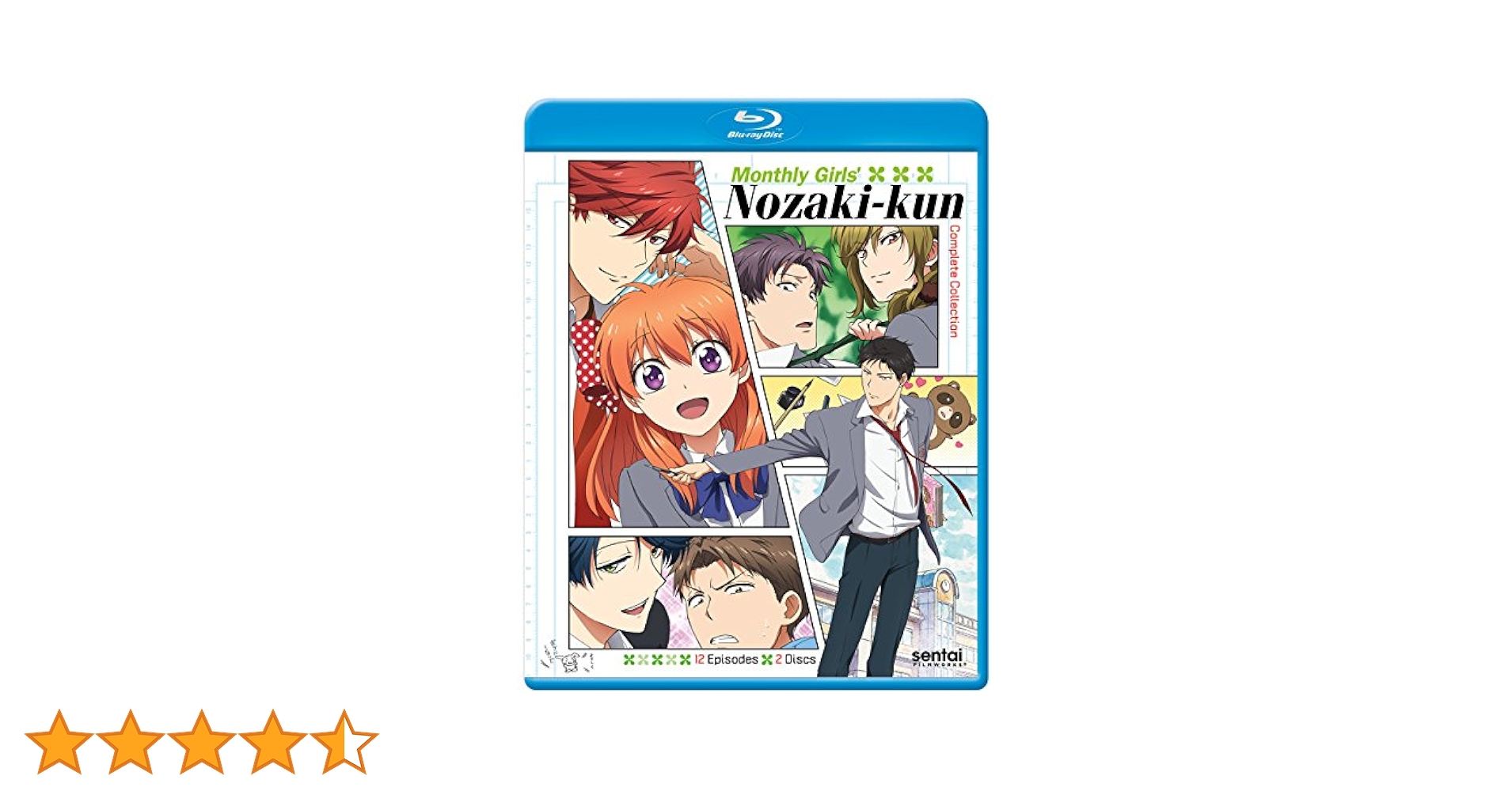 国コード有 わけ有 北米版 月刊少女野崎くん 限定版 DVD+ブルーレイ アニメ 国コード有 わけ有 北米版 月刊少女野崎くん 限定版 DVD+